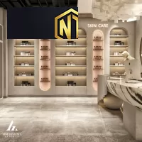 TỦ TRƯNG BÀY SẢN PHẨM SPA CAO CẤP - TTBSP04